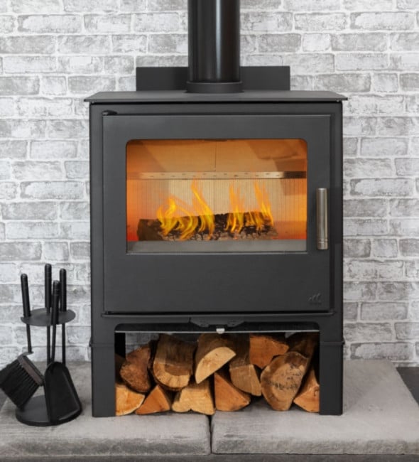 Mendip Loxton 10 Log Store Multi-Fuel Stove