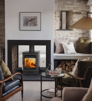 Parkray Aspect 4 Double Sided Wood Burning Ecodesign Stove