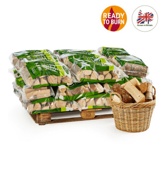 Certainly Wood - Kiln Dried Logs - 30 Bags