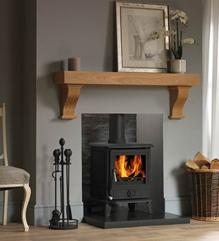 Cast Tec Puma 5 DEFRA Approved Wood Burning / Multifuel Ecodesign Stove