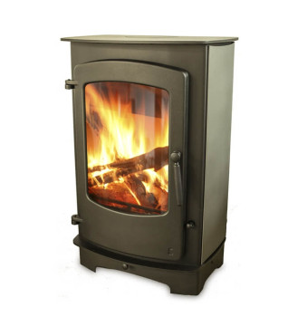 Charnwood Cove Three BLU Ecodesign Ready Stove with low arch stand
