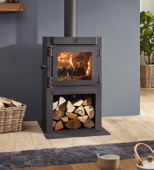 Dik Geurts Jannik Medium High Wood Burning Ecodesign Stove