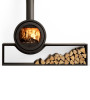 Dik Geurts Odin 6.7kW Wood Burning Ecodesign Stove on Plateau Base
