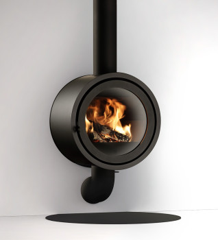 Dik Geurts Odin 6.7kW Wood Burning Ecodesign Wall Mounted Stove