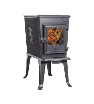 Jotul F 602 ECO Wood Burning Ecodesign Stove with Blue/Black Enamel