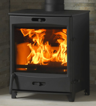 Fireline 8kW Wood Burning / Multifuel Ecodesign Stove with Modern Door