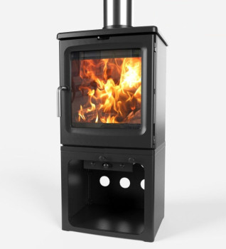 Saltfire Peanut 5 Tall Wood Burning & Multi-Fuel Eco Design Stove
