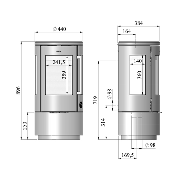 Morso 7440 Wood Burning Ecodesign Stove