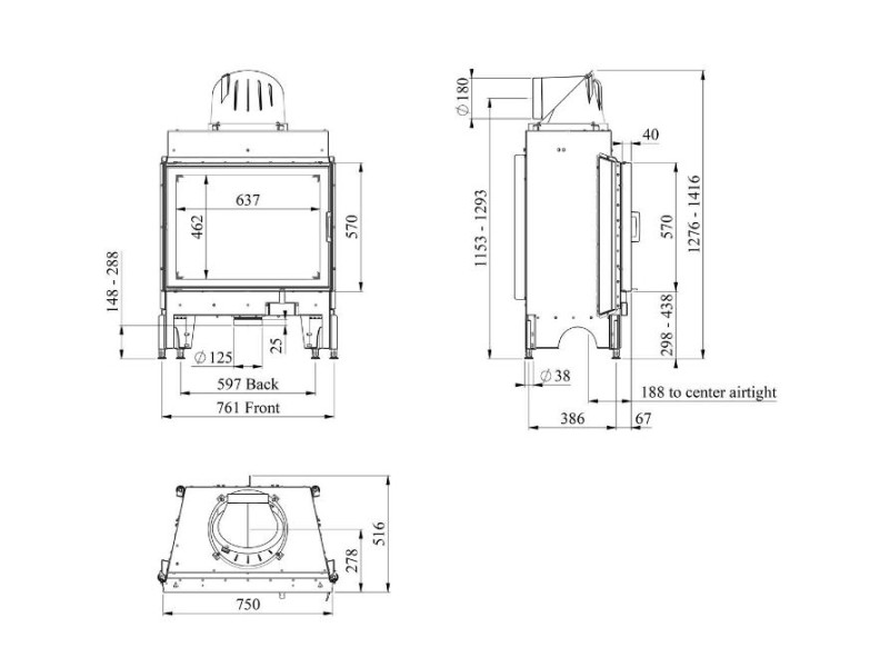 Morso S101-11 Wood Burning Ecodesign Inset Stove
