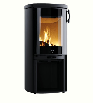 Heta Moderna V 6kW Wood Burning Ecodesign Stove with Glass Door