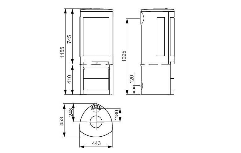 Jotul F 371 Advance 6kW Wood Burning Ecodesign Stove