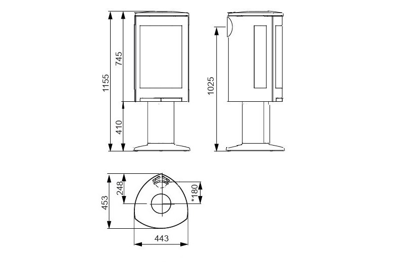 Jotul F 373 Advance Wood Burning Ecodesign Stove