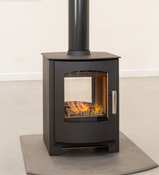 Mendip Churchill 8 Double Sided 8kW Wood Burning Stove