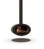 Dik Geurts Oval Front 7.9kW Wood Burning Ecodesign Suspended Stove