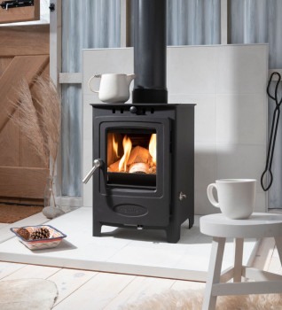 Hamlet Solution 4 DEFRA Approved Multifuel Stove