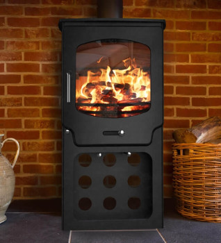 Saltfire ST-X5 Tall Wood Burning / Multifuel Ecodesign Stove