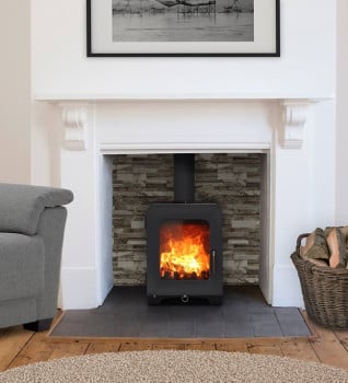Saltfire ST2 DEFRA Approved Wood Burning / Multifuel Ecodesign Stove