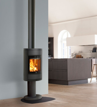 SCAN 68-3 Wood Burning Ecodesign Pedestal Stove