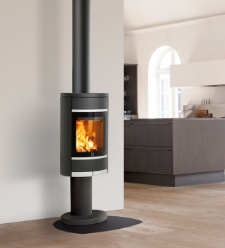 SCAN 68-4 Wood Burning Ecodesign Pedestal Stove