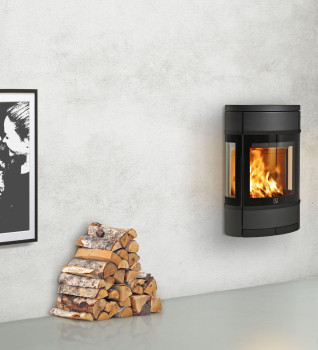 SCAN 68-7 Wood Burning Ecodesign Wall Mounted Stove