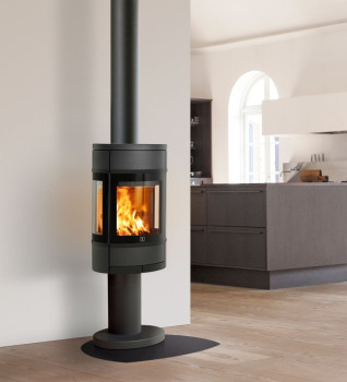 SCAN 68-9 Wood Burning Ecodesign Pedestal Stove