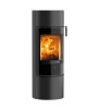 Scan 84-1 Modern Black Wood Burning Ecodesign Stove