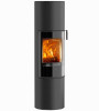 Scan 84-3 Black Modern Maxi Wood Burning Ecodesign Stove