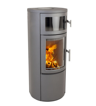 Heta Scanline 520B 6kW Wood Burning Stove with Baking Oven