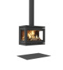Dik Geurts Vidar Triple Medium 7.1kW Wood Burning Ecodesign Wall Mounted Stove