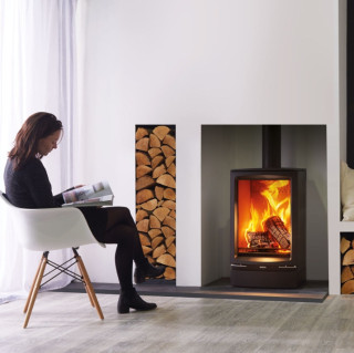 Stovax Vogue Midi T Eco Design Ready Wood Stove