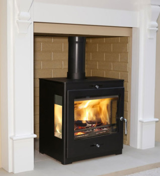 Bohemia X40 Cube Panorama Multifuel Defra Stove