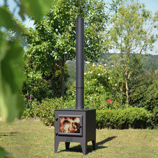 Esse Garden Stove with Built-in hotplate and grill